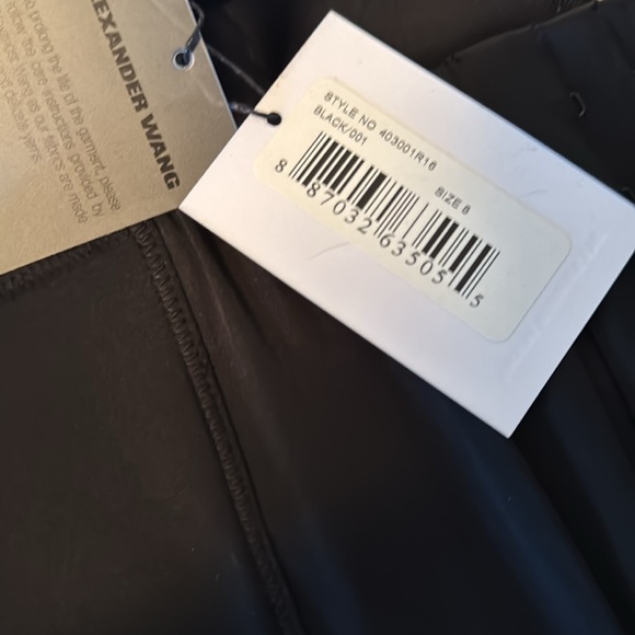 BNWT T by Alexander Wang Black Satin Bustier Bra Too, Sz8 - Picture 6 of 7